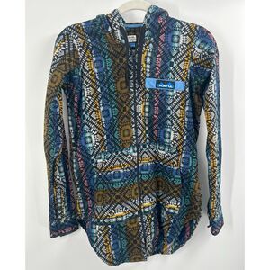 KAVU Saratoga Jacket Women's Woodland Outdoor Hoodie Hooded Zip Up XXS